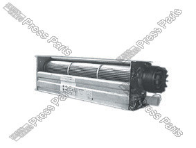 Motor for electrical cabinet cooling fan