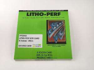 Litho-Perf 8tpi 6m card