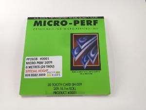 Micro-Perf 30tpi special height 0.029" 6m