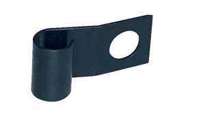 Leaf spring for duct end block