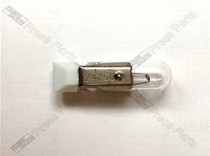 Wedge lamp for CPTronic buttons