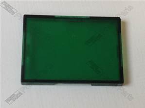 Green Lens for rectangular switch or signal lamp