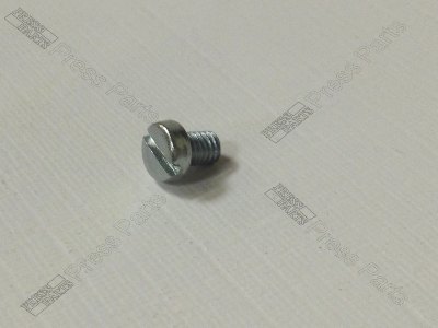 Guide strap holding spring screw