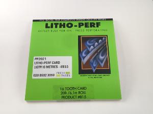 Litho-Perf 16tpi 6m card