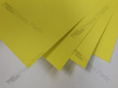 GTO52 Yellow 0.30mm Packing Sheets