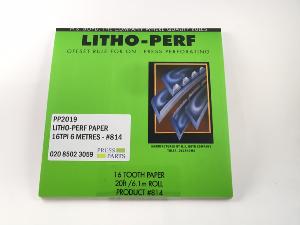 Litho-Perf 16tpi 6m paper