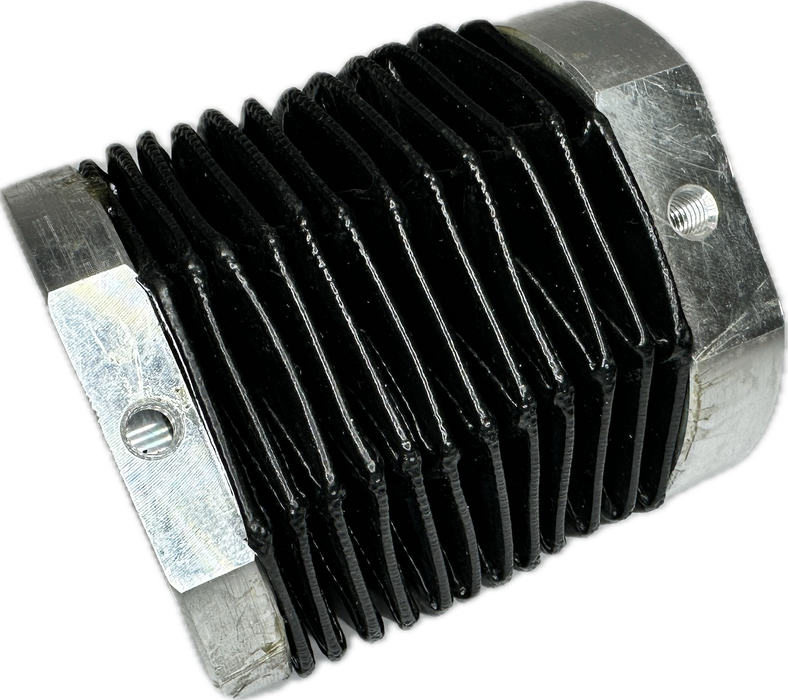 Delivery side bellows