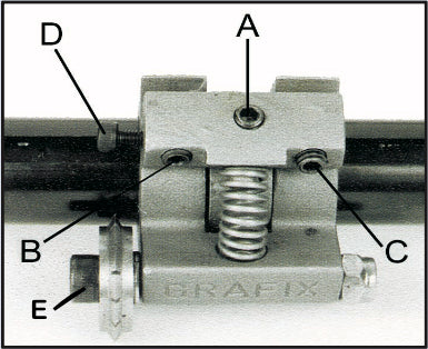 GPE Perforation Wheel Axle