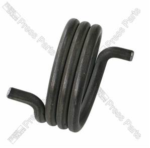 Ressort de torsion du distributeur SM74 (extrémité sortie) 