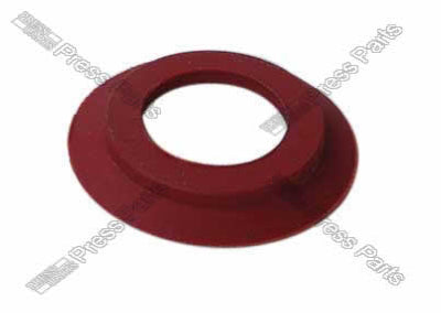 Ventosa de cilindro trasero moldeada CD74 de 23 mm x 12 mm x 3,5 mm