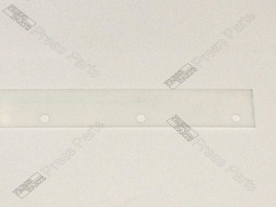 Komori Lithrone S40 wash up blade plastic