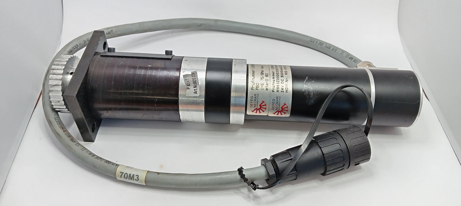 Moteur de ralentissement SM74 avec accouplement (échange) 24 volts